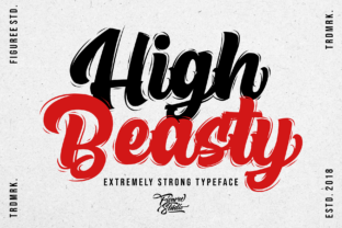 A Calm Review of the High Beasty Font for Editorial Design