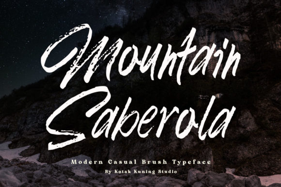 A Practical Review of Mountain Saberola Font for Campaign Design