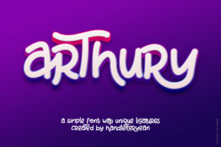 Arthury: A Friendly Font for Elevated Brand Identity