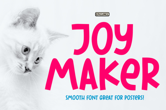 Choosing Joy Maker for Editorial Design