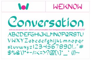 Conversation Font Review: A Modern Handwritten Display