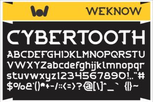 Cybertooth: A Display Font for Authentic Editorial Mood