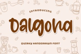 Dalgona Font for Your Creative Brand