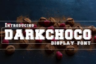 Darkchoco: A Casual Display Font for Modern Web Design