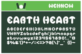 Earth Heart: An Elegant Display Font for Modern Websites