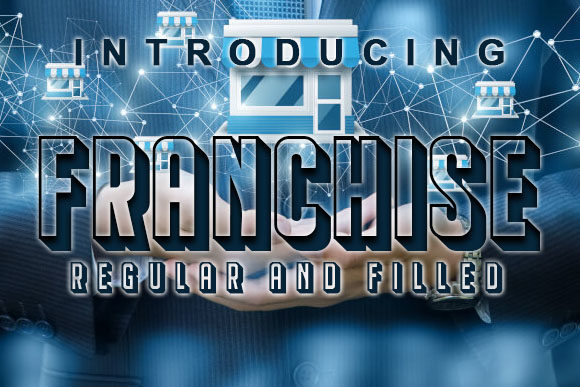 Franchise Font: A Bold Display Typeface for Standout Branding