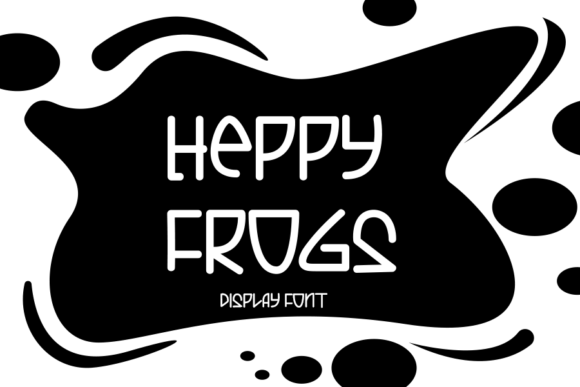 Heppy Frogs: A Modern Display Font for Distinctive Branding