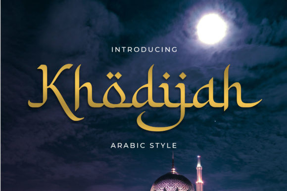 Khodijah Font for Brands That Want Charming Elegance