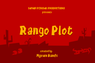 Rango Plot: An Editorial Display Font for Creative Projects