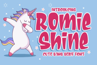 Romie Shine: An Enchanting Font for Editorial Design