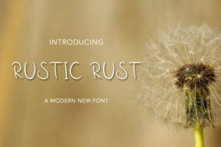Rustic Rust: A Cute and Casual Font for Creative Projects