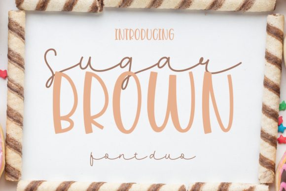 Sugar Brown: A Display Font for Elegant Business Branding