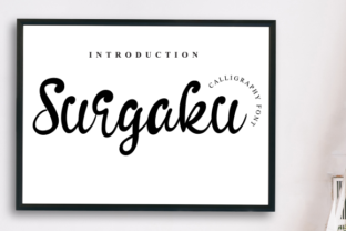 Surgaku: A Maker-Friendly Display Font for Creative Products