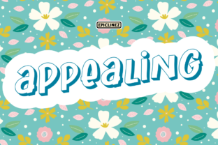 The Appealing Font: A Playful Display Typeface for Digital Projects
