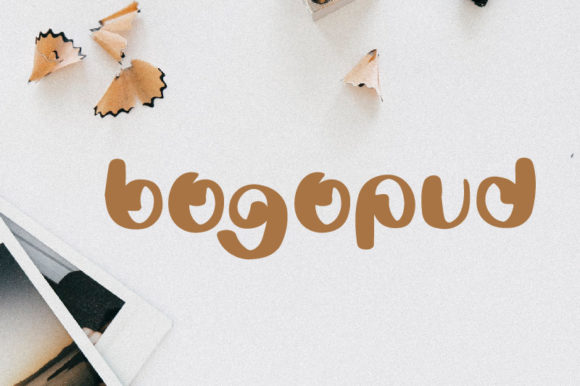 The Bogopud Font: A Maker’s Favorite Display Typeface
