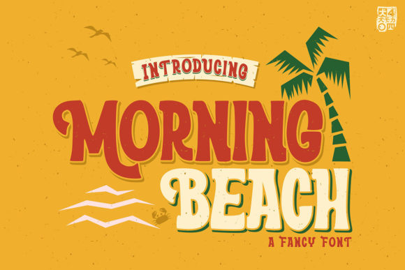 The Morning Beach Font for Campaigns with Bold Impact