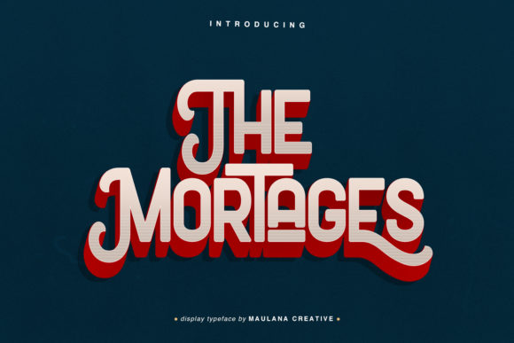 The Mortages Font: A Bold Display Typography for Brand Engagement
