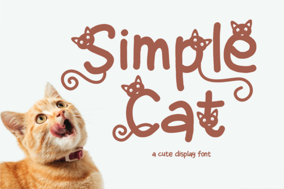 The Simple Cat Font: A Typeface for Authentic Editorial Design