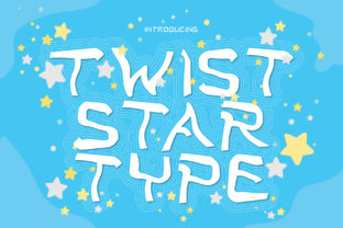 Twist Star: A Display Font for Editorial Personality and Design