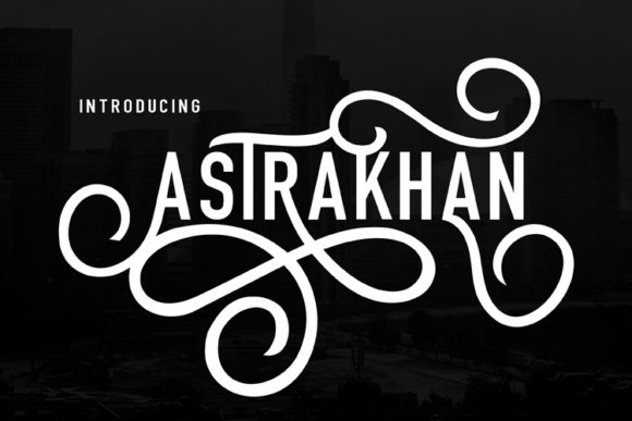 Using the Astrakhan Display Font in Modern Web Design